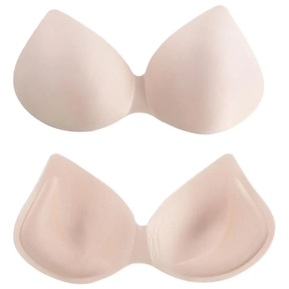 Breathable Swimsuit Pads Removable Chest Cups Sponge Soft Breast Insert Push Up Breast Pads Bra Pads Enhancer Chest Cups
