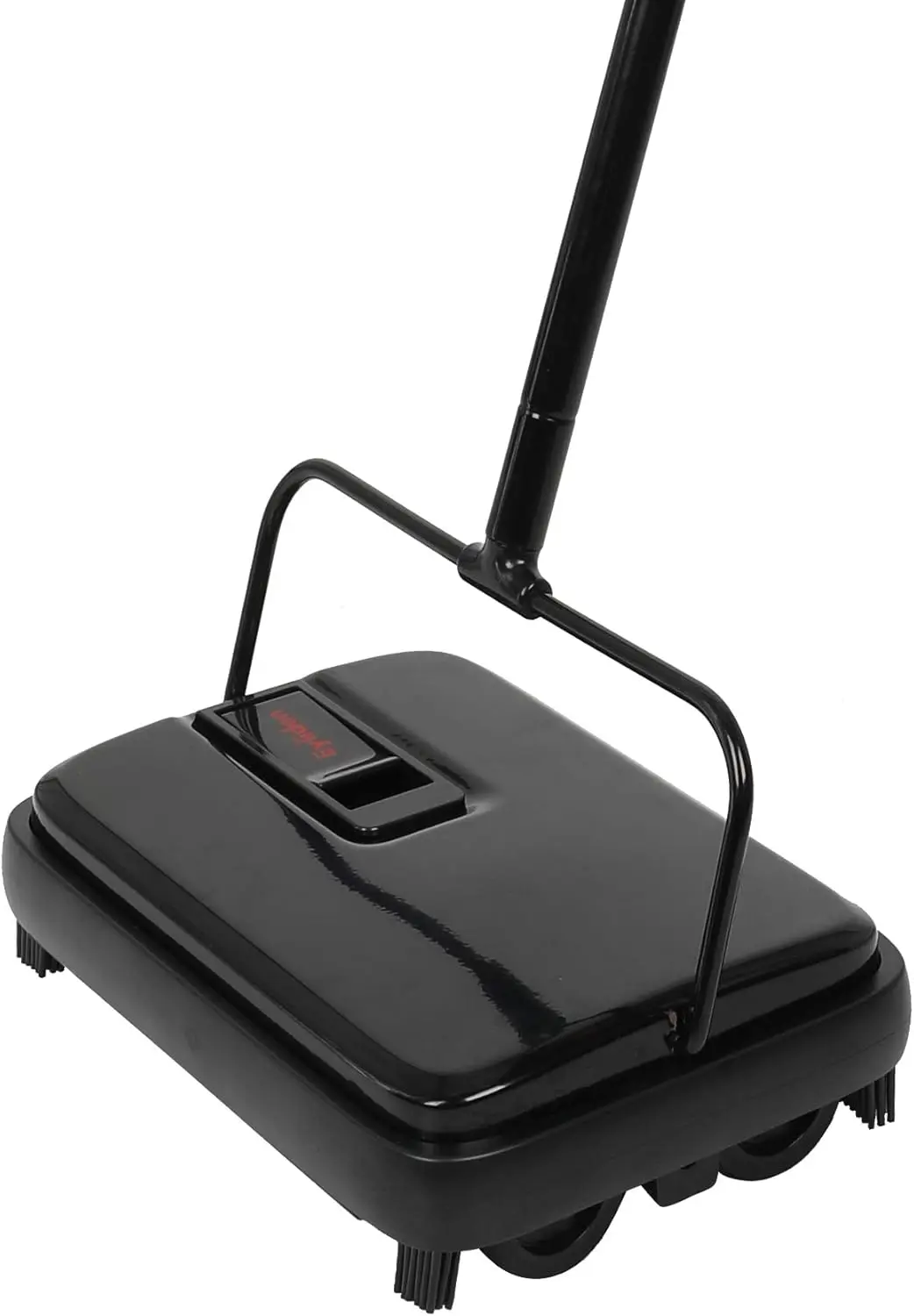 

Mini Carpet Sweeper, Lightweight Hand Push - No Noise, Non-Electric, Easy Manual Cleaning for Carpets (Black)