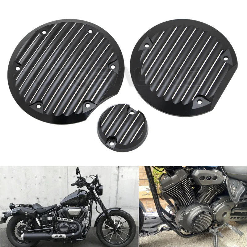 Juego de Cubiertas de Motor CNC para Motocicleta Yamaha XV950 XVS 950 V-Star XVS950 Bolt 950 SPEC R/C 2013-2021