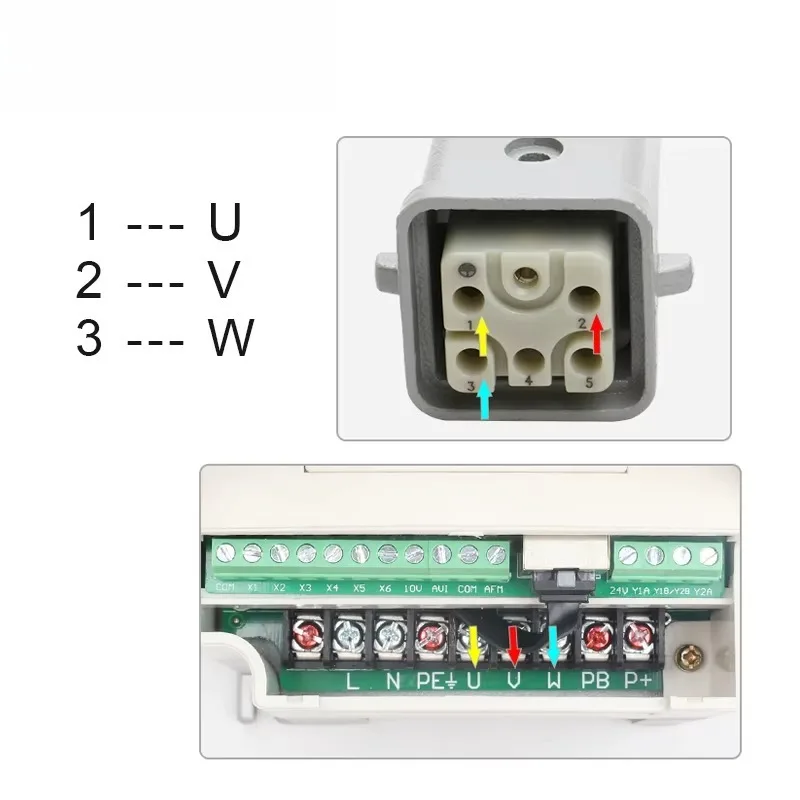 220V 380V Best VFD Inverter 1.5kw 2.2kw 3kw 4-11kw Single-Phase 3Phase With  Spindle Motor Use for  Router Machine Tools