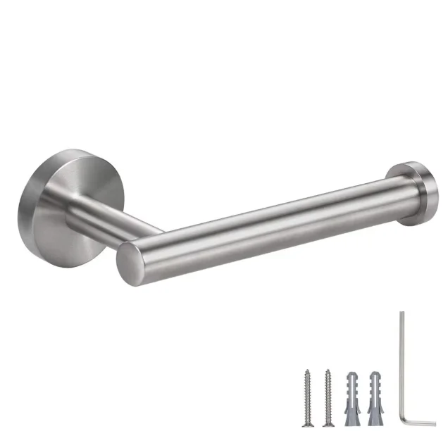 Homefish Black Sliver  Stainless Steel Waterproof Toilet Paper Holder Tissue Hanger Bathroom Accessory Paper Towel Holder