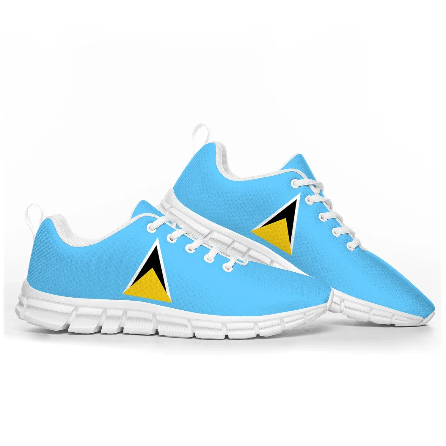 Saint Lucia Flag Sports Shoes Mens Womens Teenager Kids Children Sneakers Saint Lucia Casual Custom High Quality Couple Shoes