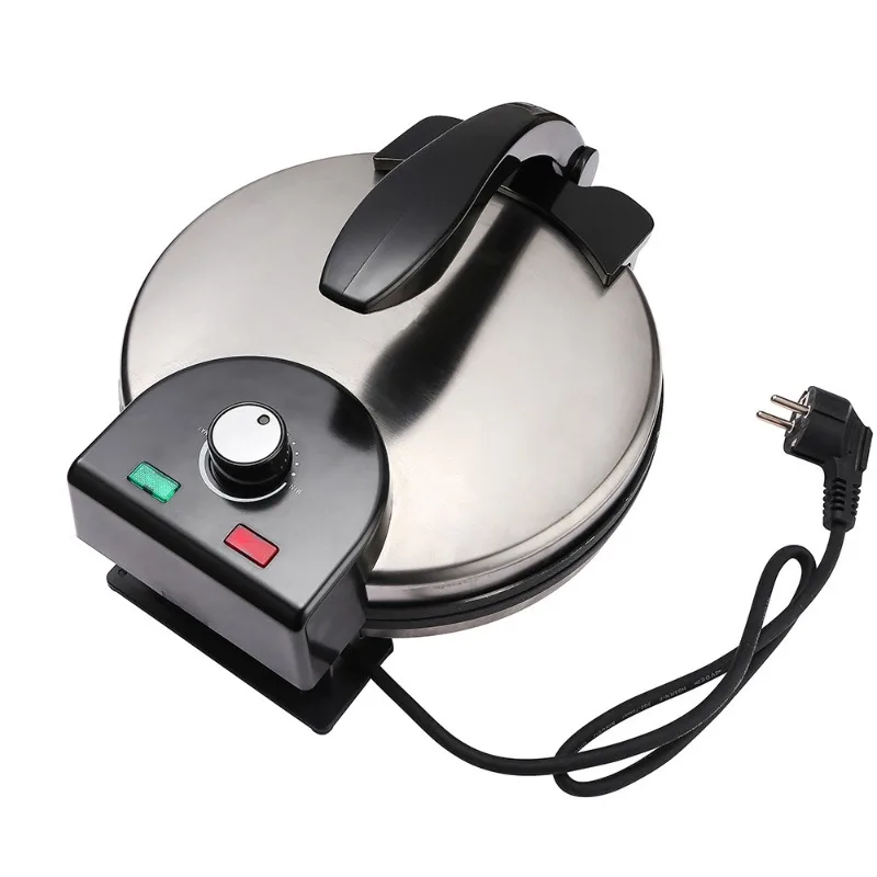 110V American Standard 2 Sets Pancake Maker Non-Stick Multi-Function Crepe Pizza Pan Home Electric Griddle
