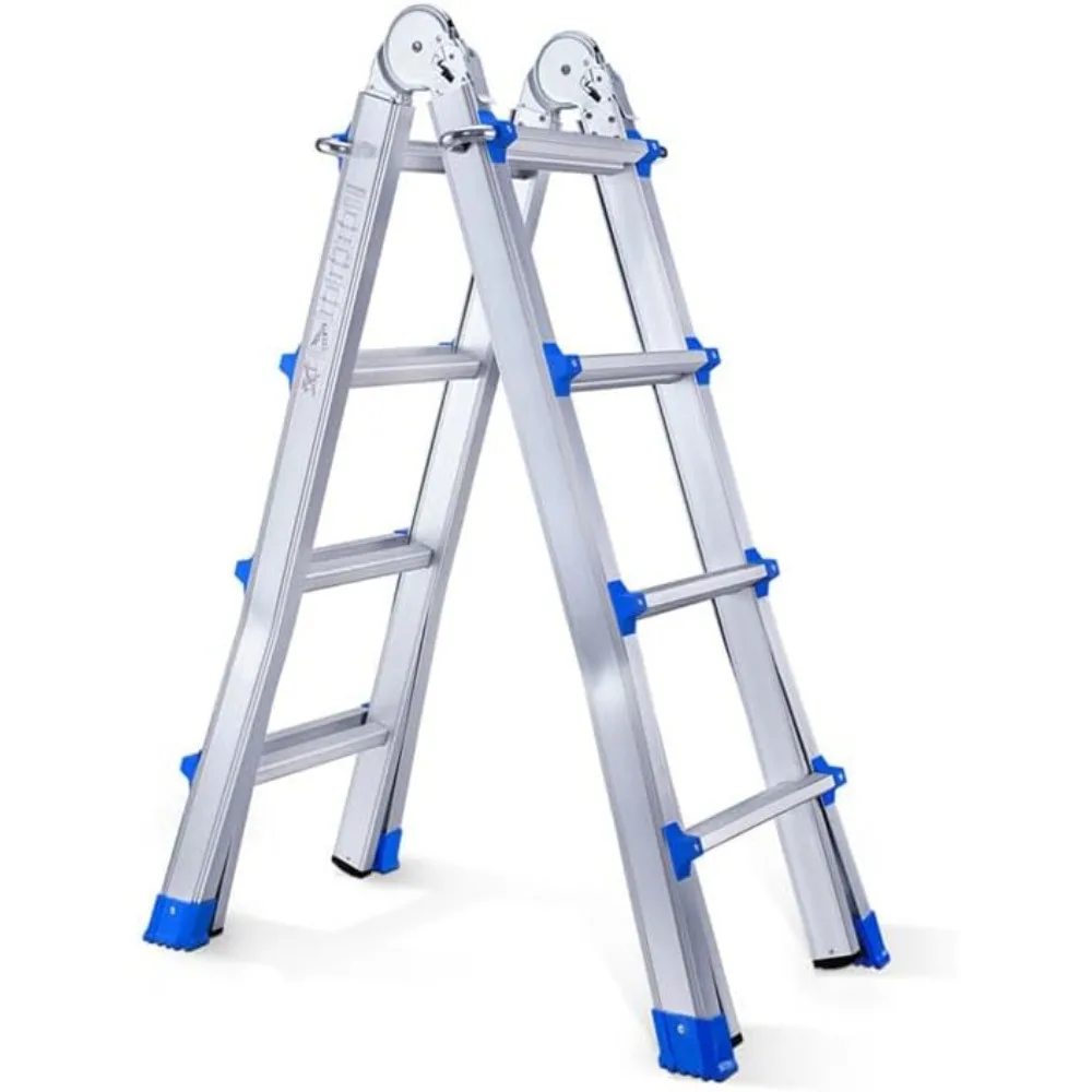 Escalera Articulada Plegable Telescópica Многофункциональный Aluminio 4x4 Escalones 3