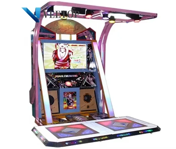 Veetop Amusement  coin operated Hyun Dance Dancing game machine for sale music sport game machine