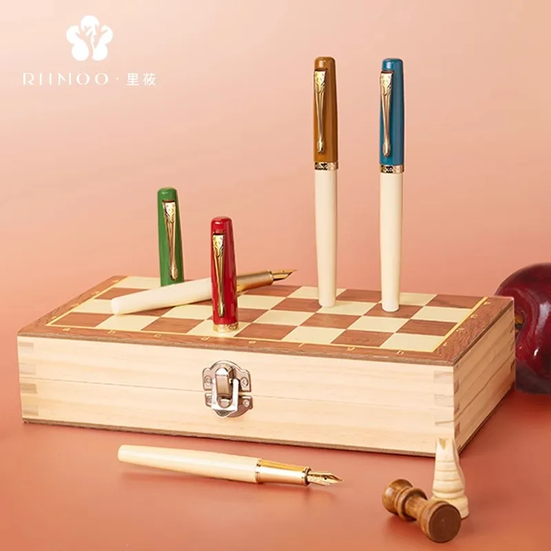 

RIIMOO Rino 517 Meets Nara Retro Fountain Pen Gift Box, Giving High-end and Exquisite Writing for Both Men and Women