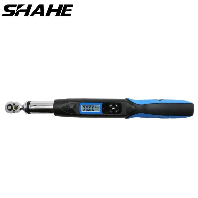 

Shahe 1/2" Drive Digital Torque Wrench Adjustable Electronic Torque Wrench With Buzzer and LED Flash ±2% High Accuracy AWG