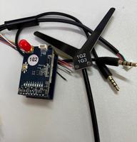 1.2G 1.3GHz VRX 9 CH 1080MHz-1360MHz Skyzone Goggles Video Receiver Adapter Module for Fatshark FPV Drones DJI VI V2 Goggles