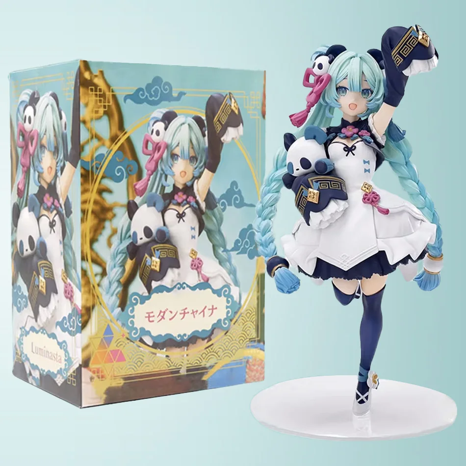 Hatsune Miku Figuur Nationale Stijl Mode Panda MODERNCHINA Model Speelgoed Geschenken Collectie Action Figure PVC