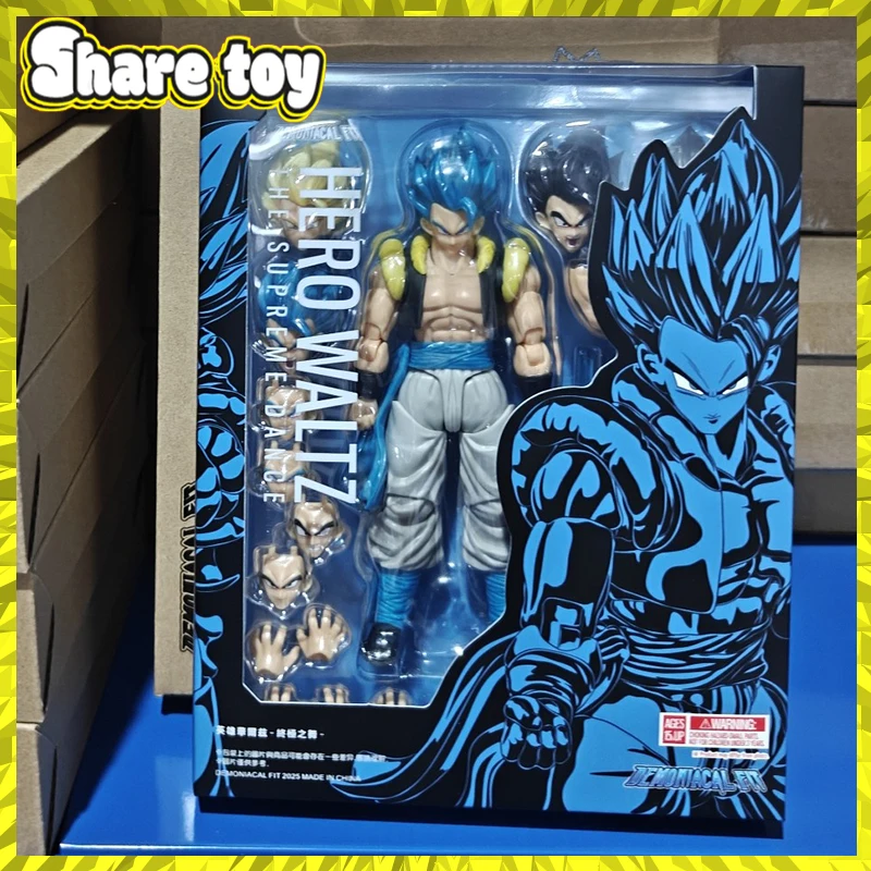    Figurine Demoniacal Fit Gogeta Dragon Ball Z Super Saiyan bleu héros valse Gogeta la danse suprême Anime figurine modèle jouet