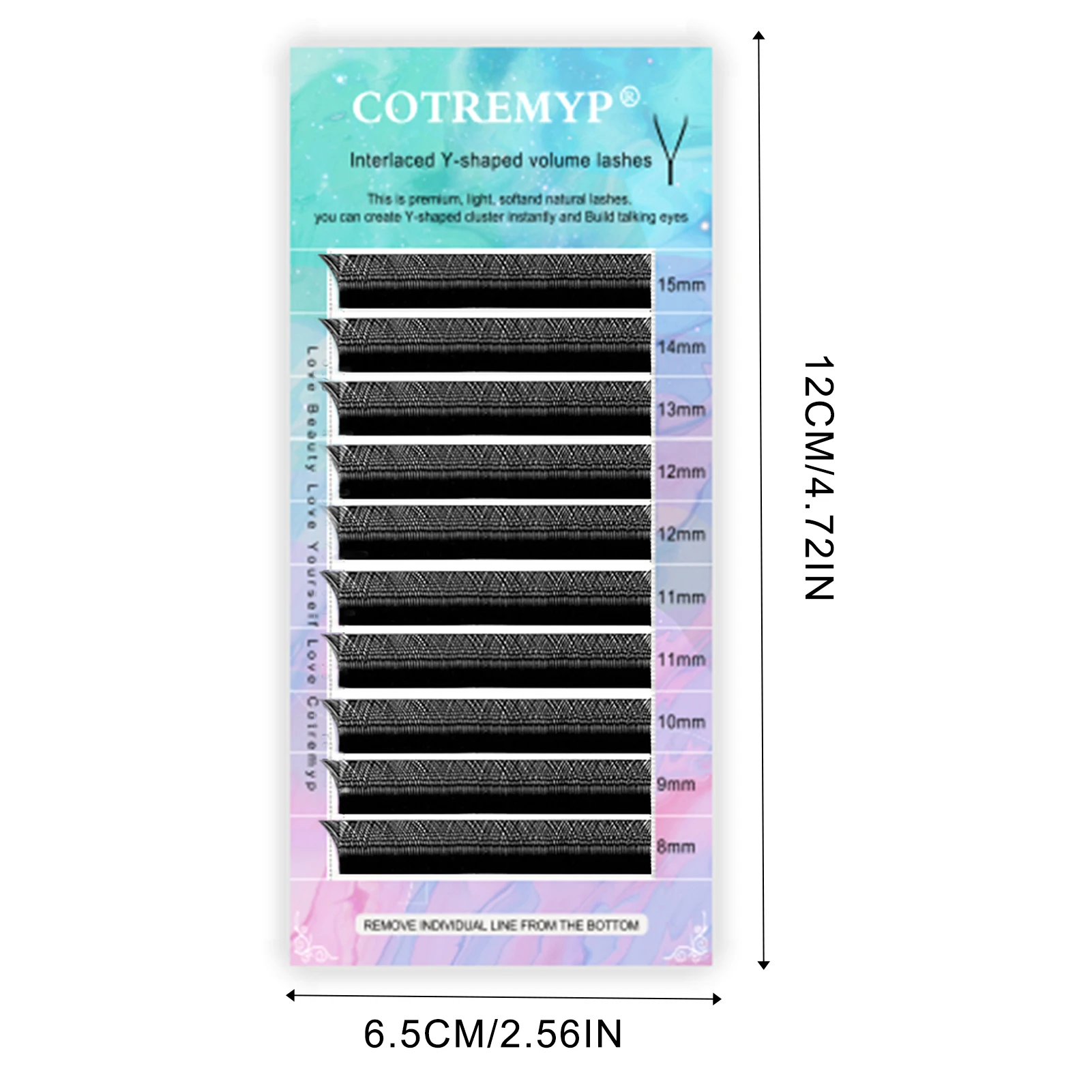 개별 속눈썹 클러스터 손으로 제작된 속눈썹 연장 컬 가벼운 속눈썹 연장으로 눈 리프팅 효과 DIY 메이크업 도구