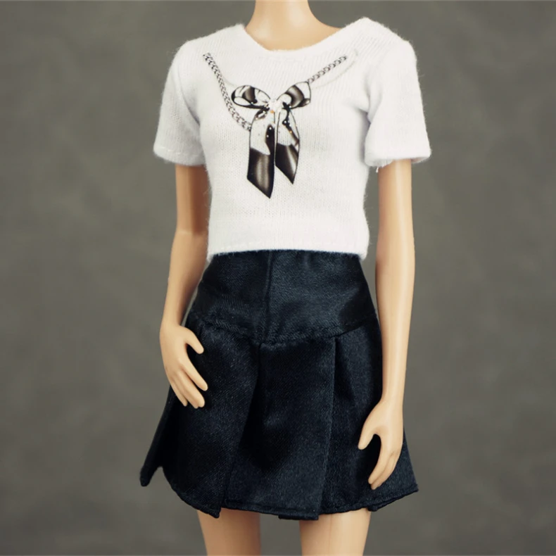 12 Zoll 30 cm Puppenkleidung, handgefertigt, lässiger Stil, Puppen-Outfit, geeignet für BJD-Puppen, modisches Kostüm-Set, Kawaii, Hauspuppe, DIY-Spielzeug – Detail 37