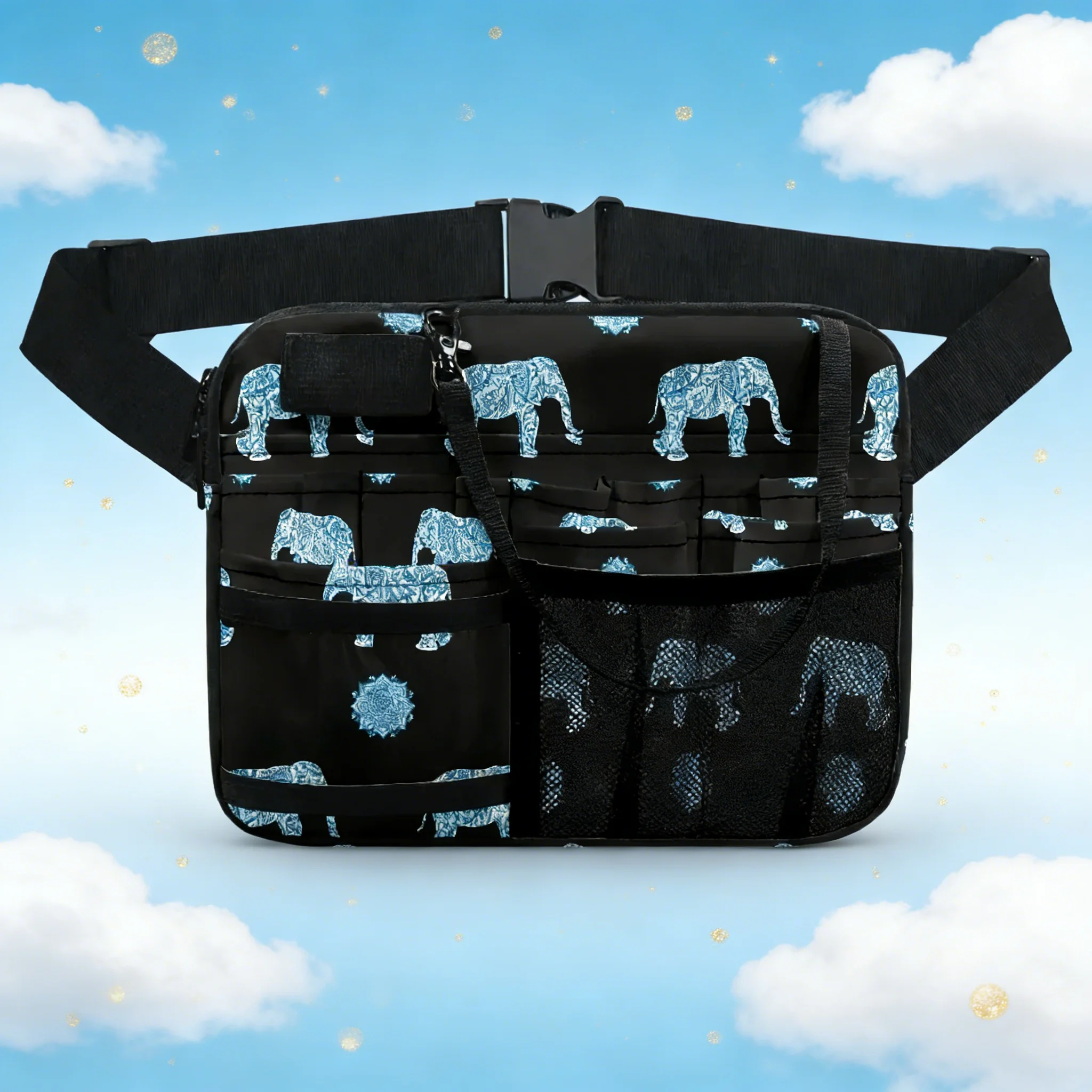 

Самая популярная поясная сумка для медсестер с радужным принтом и милым персонажем медсестры, медицинский поясной ремень