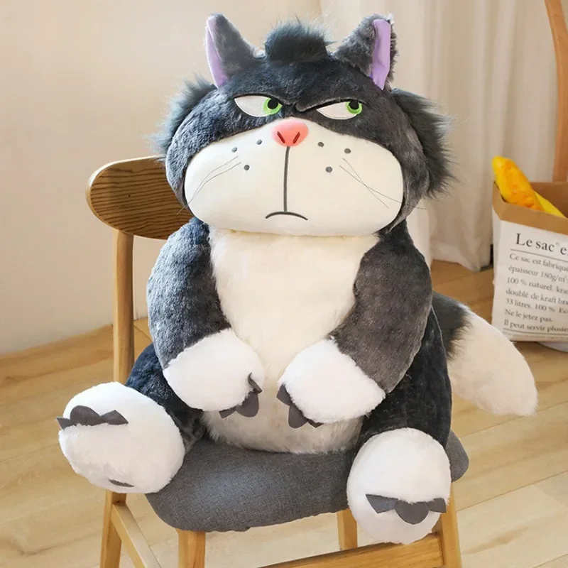 HOTHOTSALE 25cm Lucifer The Cat Cute Doll Plush Toy Throw Pillow Cat Doll Birthday Gift Valentine's Day Plush Toy view 3