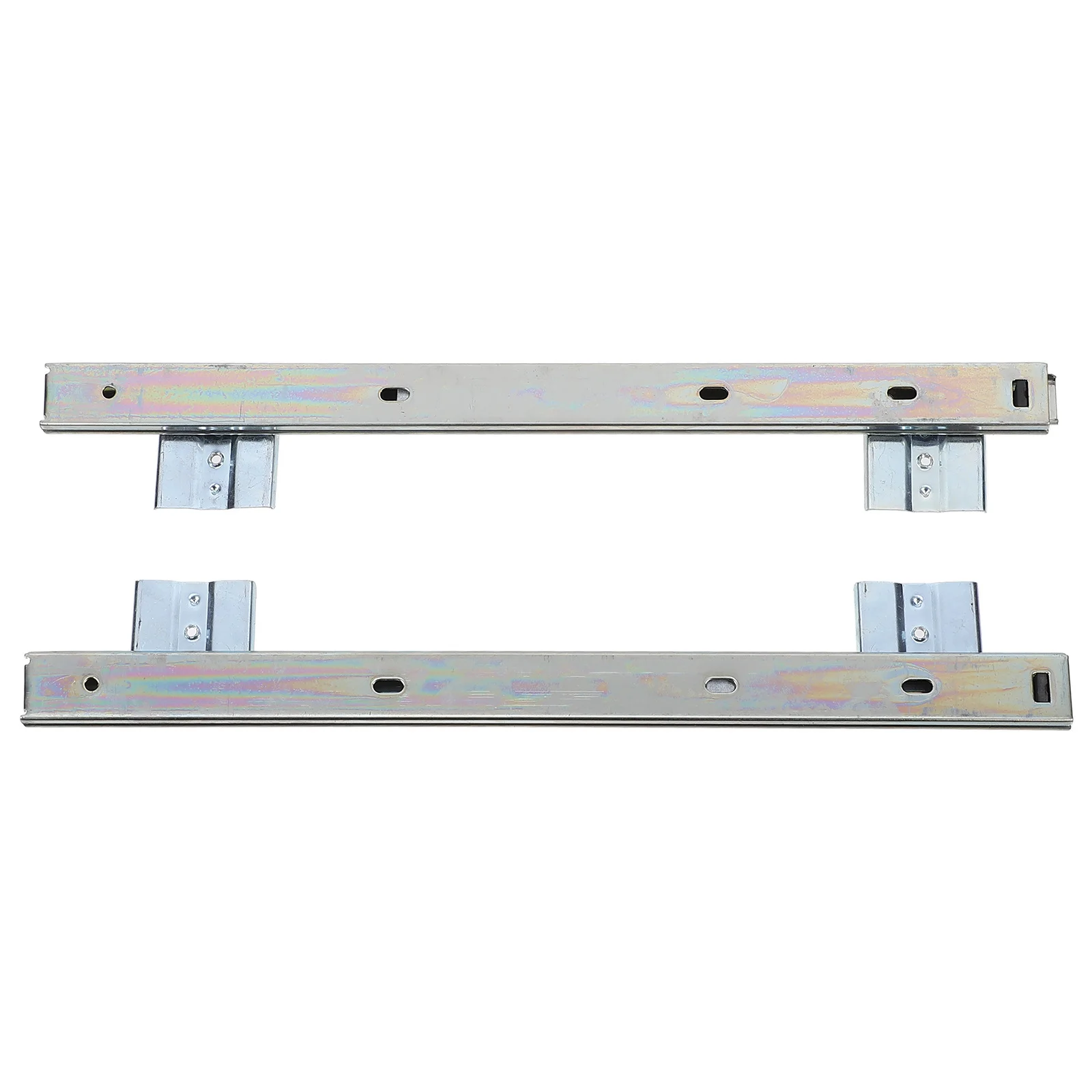 

1 set 1 Set Heavy Duty Steel Keyboard Slide Rails For Desk Drawer Cabinet Office Home Use Full Extension Track Guide Slides