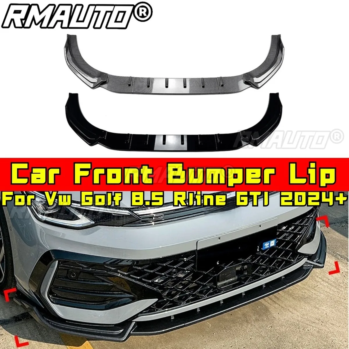 protezione-paraurti-per-vw-golf-85-rline-gti-2024-copertura-protettiva-splitter-diffusore-spoiler-kit-carrozzeria