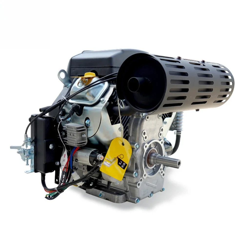 Moteur à arbre horizontal double cylindre R670 24HP V-Twin 670cc
