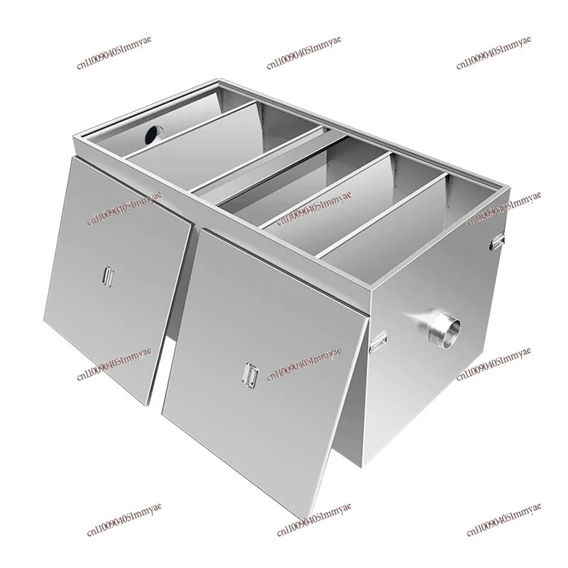 Buried Stainless Steel Oil Separator Commercial Kitchen Catering Drainage Filtration Sedimentation Device