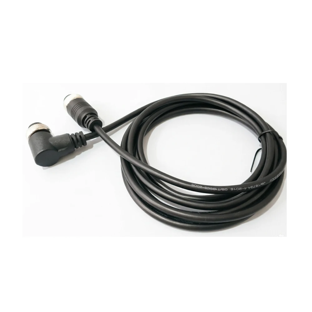 GX16-4 2m Video Connector Soft Cable Female to Female 90/180 Degree Bend Pipeline Endoscope Camera Wrie