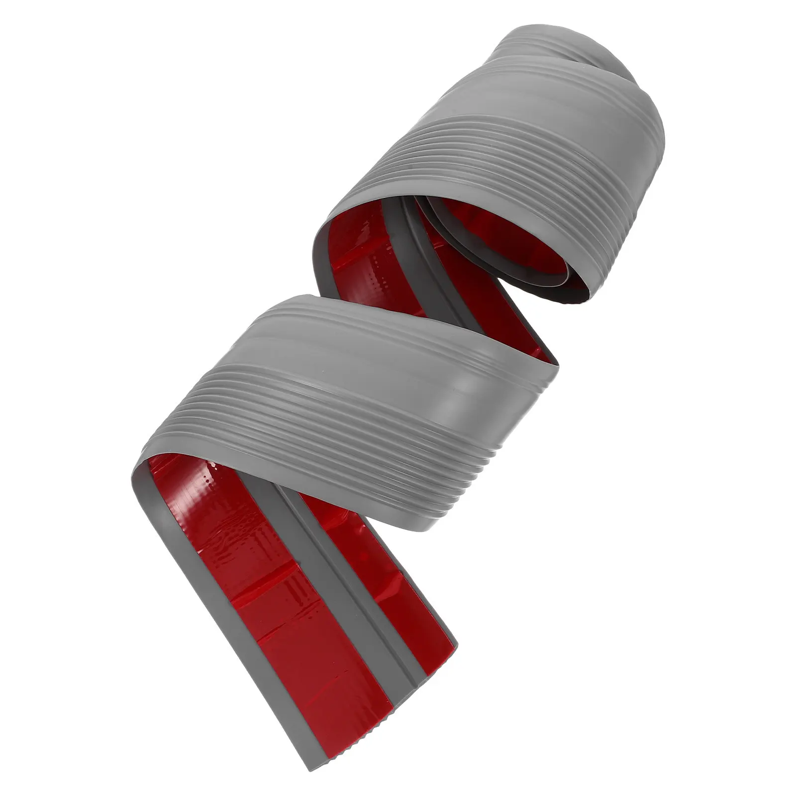 PVC Stair Nose Molding Self-Adhesive Non-Slip Stair Edging Trim with Corner Protection for Indoor Staircase Step Edge Safety