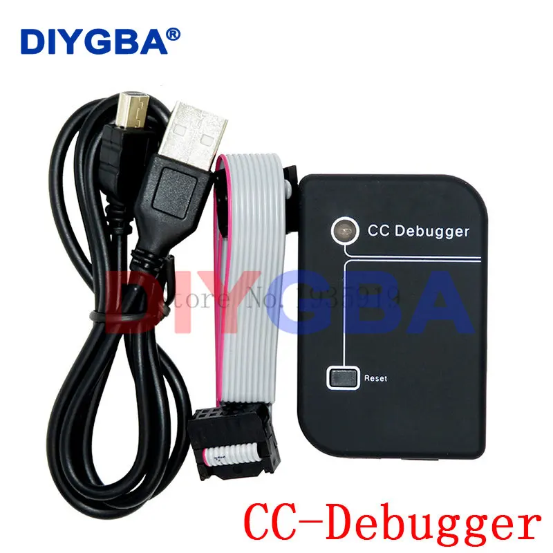 Zigbee Emulator CC-Debugger USB Programmer CC2540 CC2531 Sniffer with antenna Bluetooth Module Connector Downloader Cable