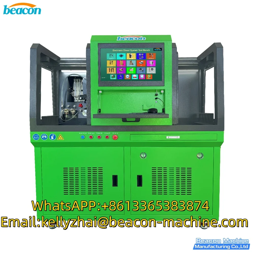 Multifunctional Common Rail Injector Pump Test Bench High Precision Fuel Injection Testing Equipment Auto Maintenance Machine