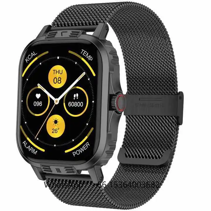 C29 Pro الساعات الذكية 250mAh BT Call أجهزة يمكن ارتداؤها مراقبة الصحة الأكسجين في الدم Smartwatch Hombre