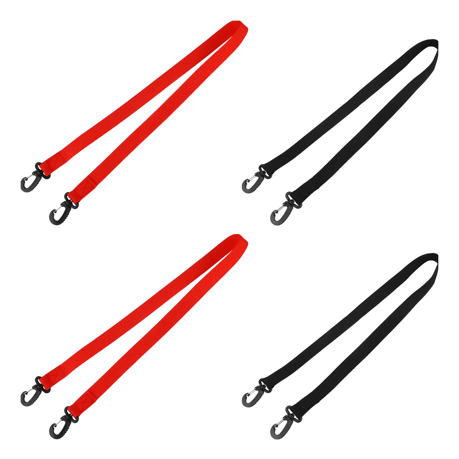 

4Pcs Snowboard Boot Strap Professional Ski Boot Carrier Leash Wear Resistant Lightweight Portable for Adults Children Skiing