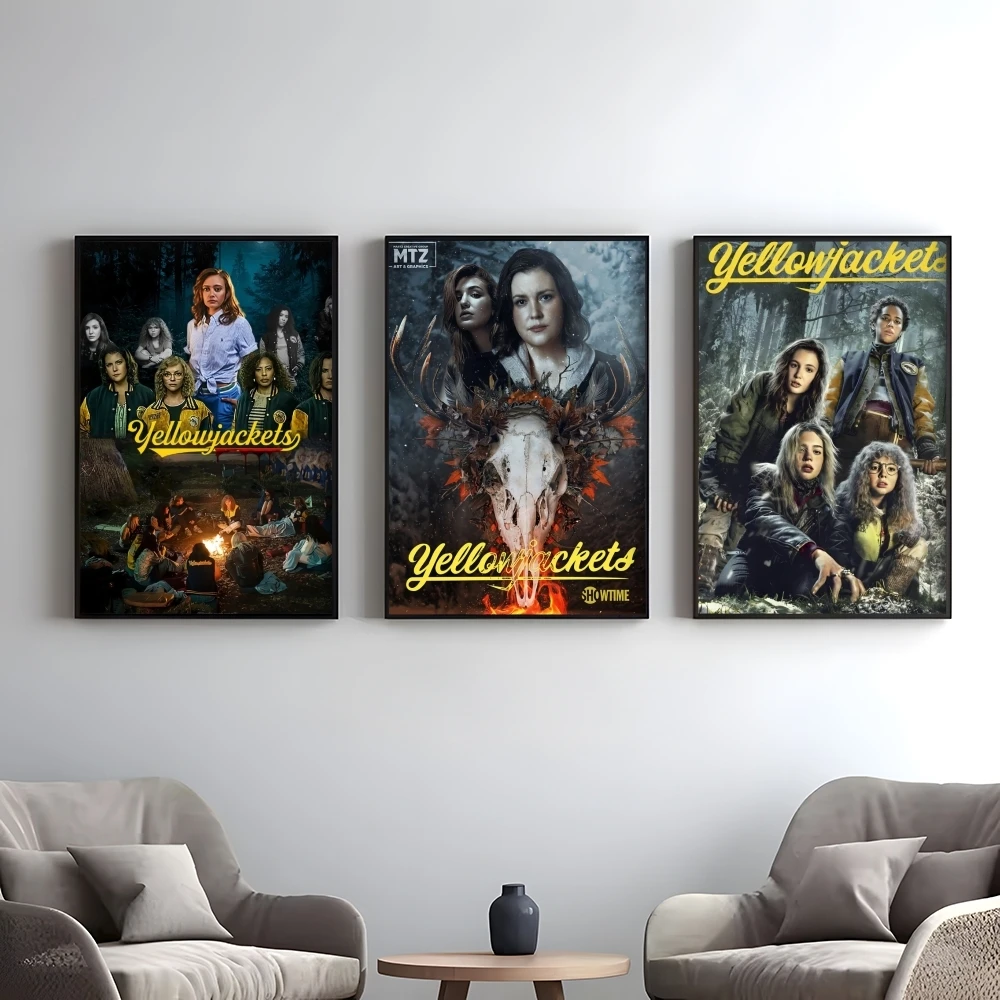 Horror Movie Y-Yellowjackets Poster Elegant And Affordable Wall Art Stickers For Dormitory Living Room And Bedroom Spaces