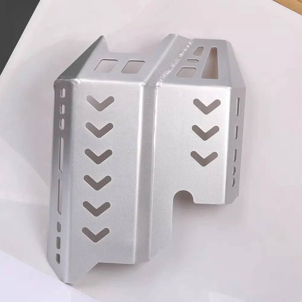 For Honda NX400 NX500 chassis engine guard NX 400 NX 500 locomotive aluminum alloy thickened armor diffuser accessories