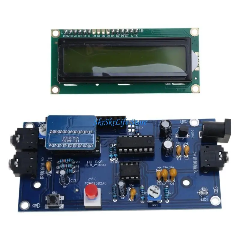 E65E Morse Code Reader CW Decoders para accesorio radio HAM Ham esencial DC7-12V/500MA