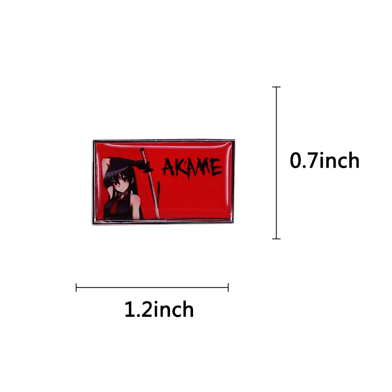Akame Ga Kill brooch Gifts Merchandise pins for backpacks