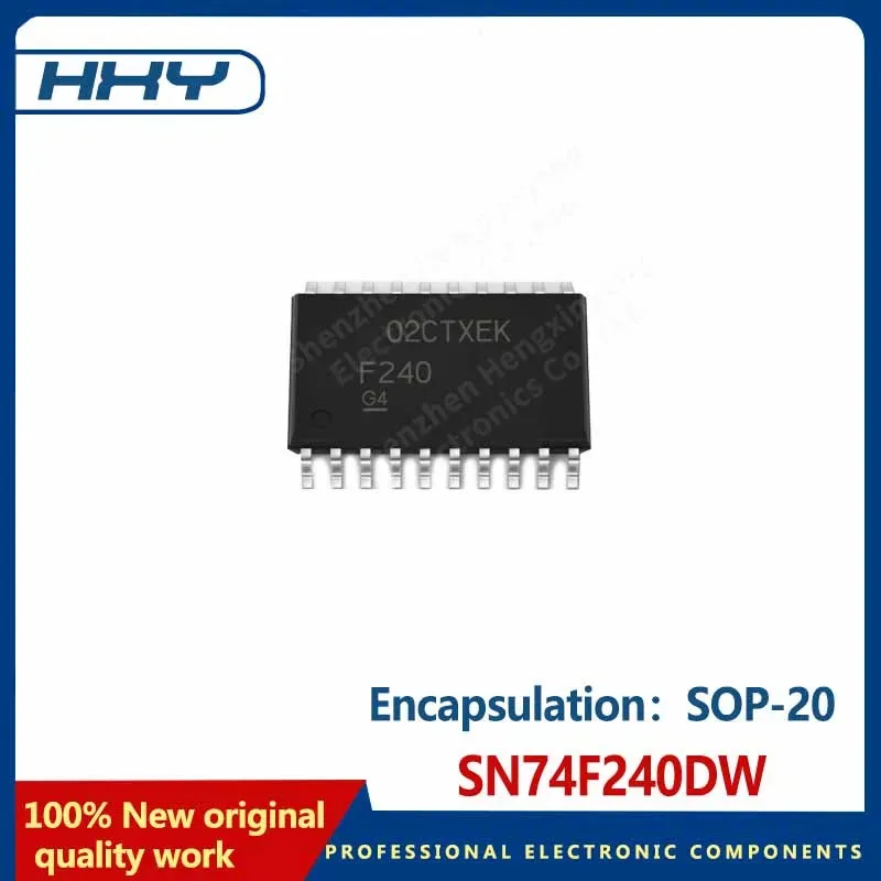 10PCS SN74F240DW encapsulates the SOP-20 buffer driver chip XY in stock wholesale