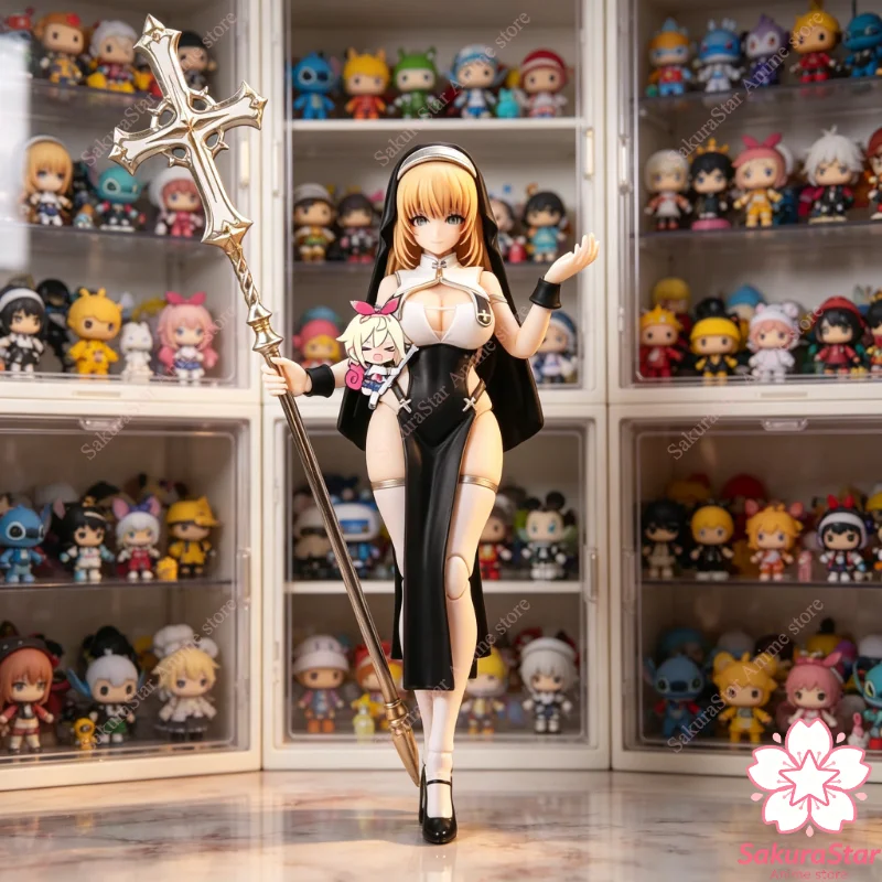【Em Estoque】Snail Shell RPG-01 Lustia RPG-02 Nun Sister Muse Asdo 1/12 Anime Colecionável Boneco de Ação Articulado Modelo Presente Brinquedo