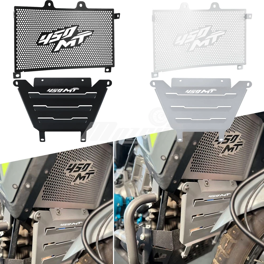 

Motorcycle Radiator Guard Protection Engine Cover Protector For CFMOTO CF MOTO 450MT Ibex 450 MT MT450 CF450MT 2024 2025 2026