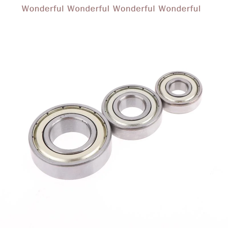 

Two Pack Rustproof 304 Stainless Steel Ball Bearings 6200/6201/6202/6203/6204/6205/6206 2Z, Non-Magnetic and Food Safe.
