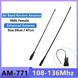 Air Aviation Band AM-771 Antenna 108-136Mhz For Quansheng UVK5 UVK6 UV5R Plus Baofeng UVK5M Radtel Rt-490 Rt-68 4b Walkie Talkie