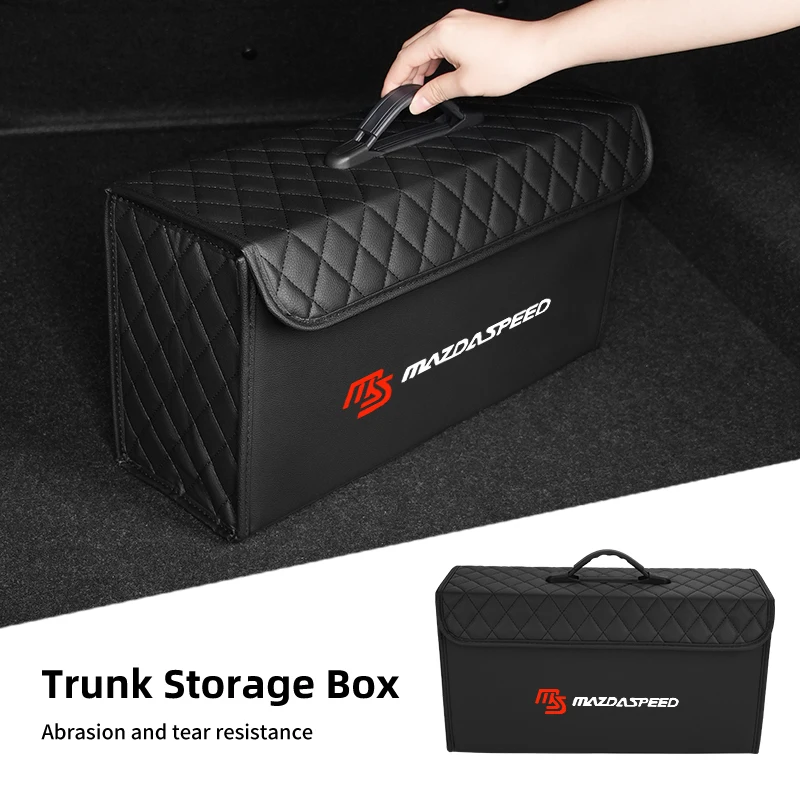 

Car Trunk Storage Box Multiuse Portable travel Organizer Tools Bag For Mazda 6 3 CX5 5 2 323 CX7 Demio Atenza Axela MX30 CX30 CX