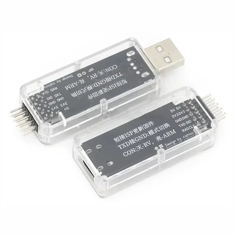 Wch-link محاكي cmsis-dap تنزيل نوع-C تصحيح ric-v عبر الإنترنت swdttl arm #3