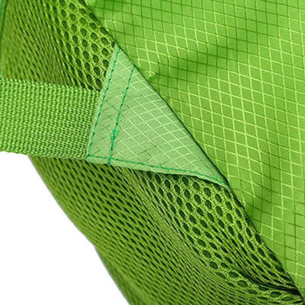 

Backpacks Grid Pattern for Hiking of Outdoor Bag Multifunction Solid Color Student Camping Pouch with Mesh Pocket