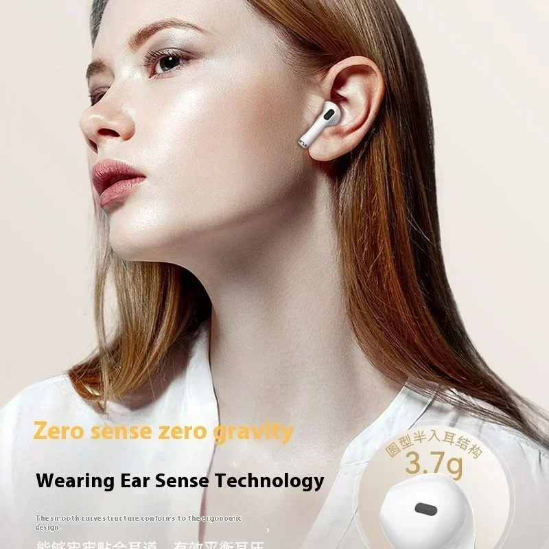 Pro4s Bluetooth Headset Dermatoglyphic Small Four 2025 New Tws Noise Reduction Private Mode In-Ear Ai Translation Headset