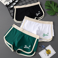 [Bloom the love] Brand New Smile 3pcs Boxer Men Underwear Cotton Boxershort Mens Boxers Man Cuecas Masculina Hot Size M3XL XS641