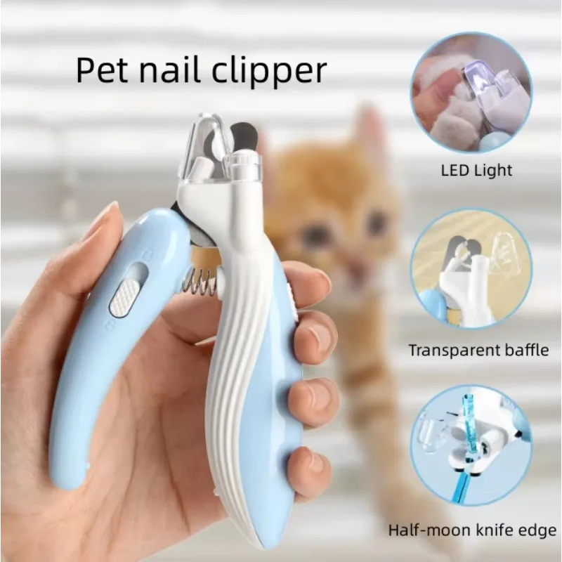 

Pop Hot Selling Pet Nail Clipper Led New Whale Shape Nail Clipper For Dog And Cat