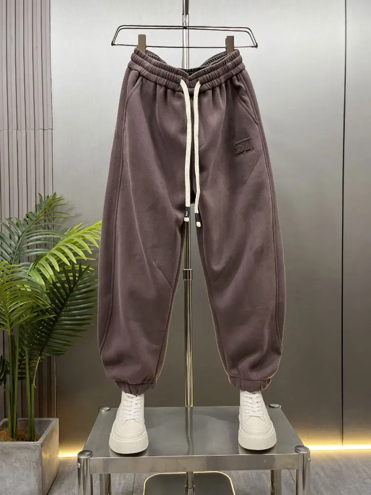 

High Quali Men's Casual Sweatpants Comfortable Spor Loose American Sle Harem Pants Autumn Winter Faionable Harajuku P...