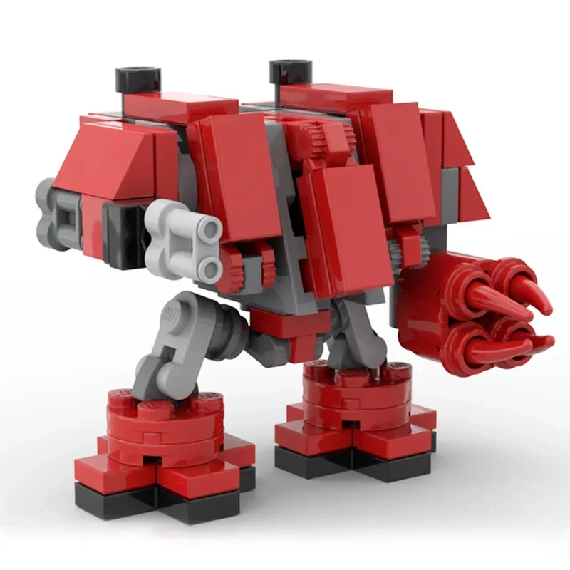 Juego Popular Mecha modelo Moc, bloques de construcción, tecnología Mech, bloques modulares, espacio multiforma, regalo de Navidad, juguete DIY, conjunto de montaje