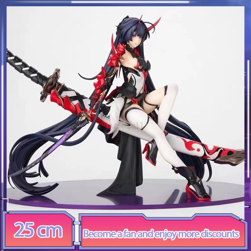 

25cm Game Honkai Impact 3 Figure Raiden Mei Figure Pvc Statute Collection Decoration Figurine Model Dolls Friends Toy Kids Gift