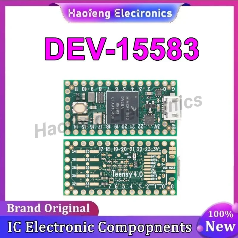 

Teensy 4.0 DEV-15583 600 МГц Cortex-M7 MIMXRT1062 плата разработки модуля новый оригинальный на складе