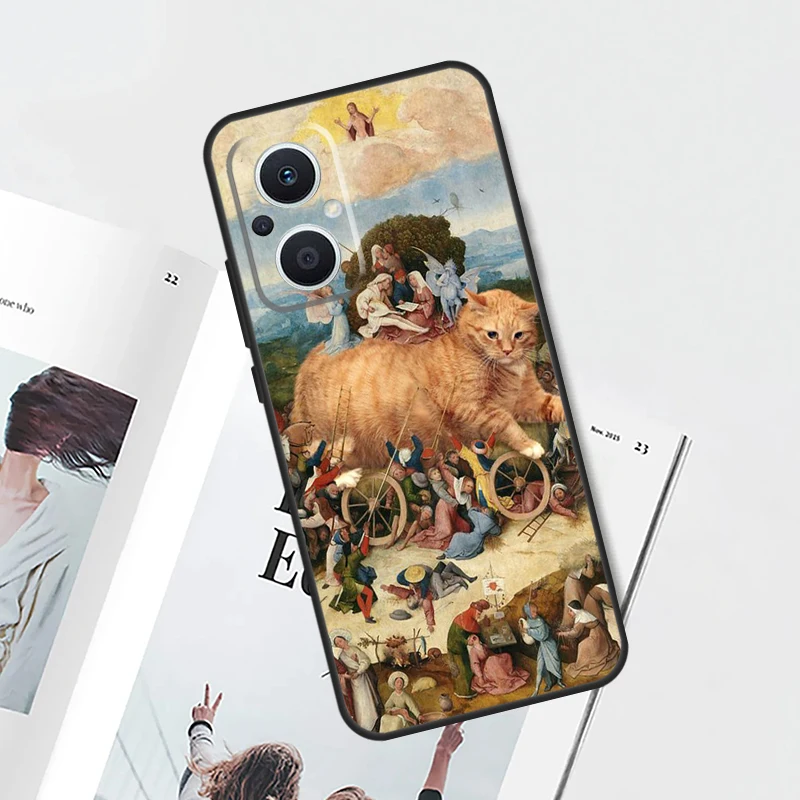 Hieronymus Bosch Art Painting Case For OPPO Reno 4Z 5Z 8T 4 5 6 7 8 Lite 10 Pro OPPO Find X5 X6 Pro X2 Neo X3 Lite Cover