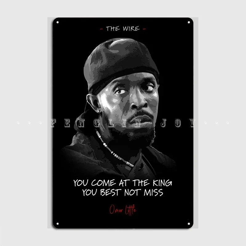 Omar Little Metal P…