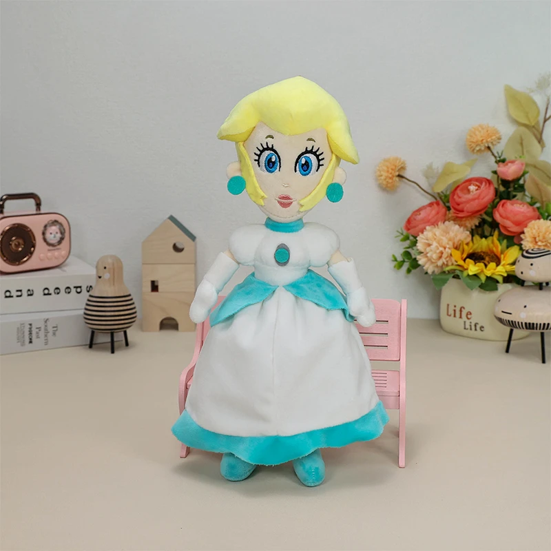 Kawaii Mario Bros Wonder Balloon Mario Luigi Princess Peach Prince Florian Plush Toys, Cute Armad Fire Spike popeline Dolls